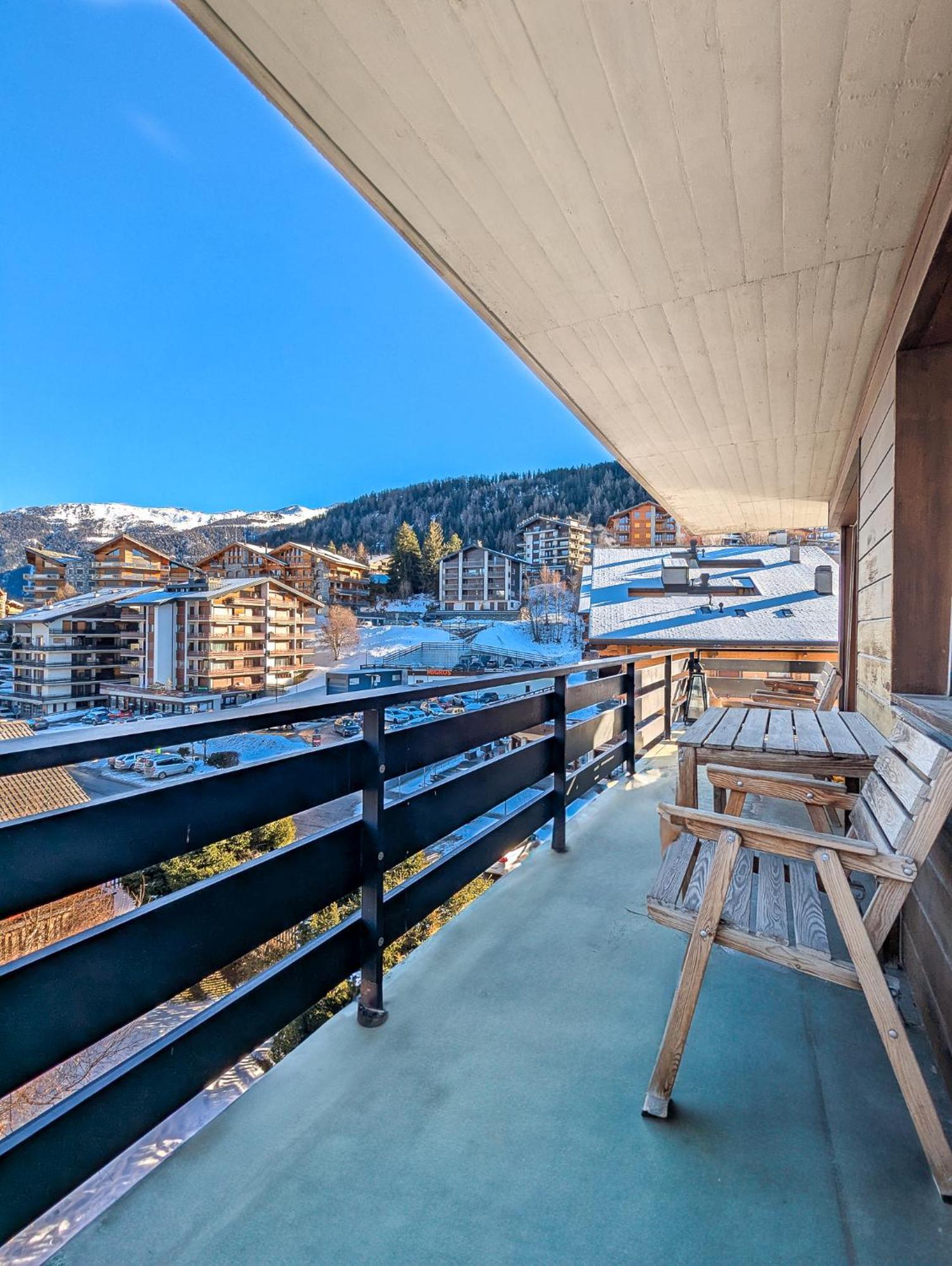 Center Of Nendaz ! Apartment 3 Rooms With Balcony Kültér fotó