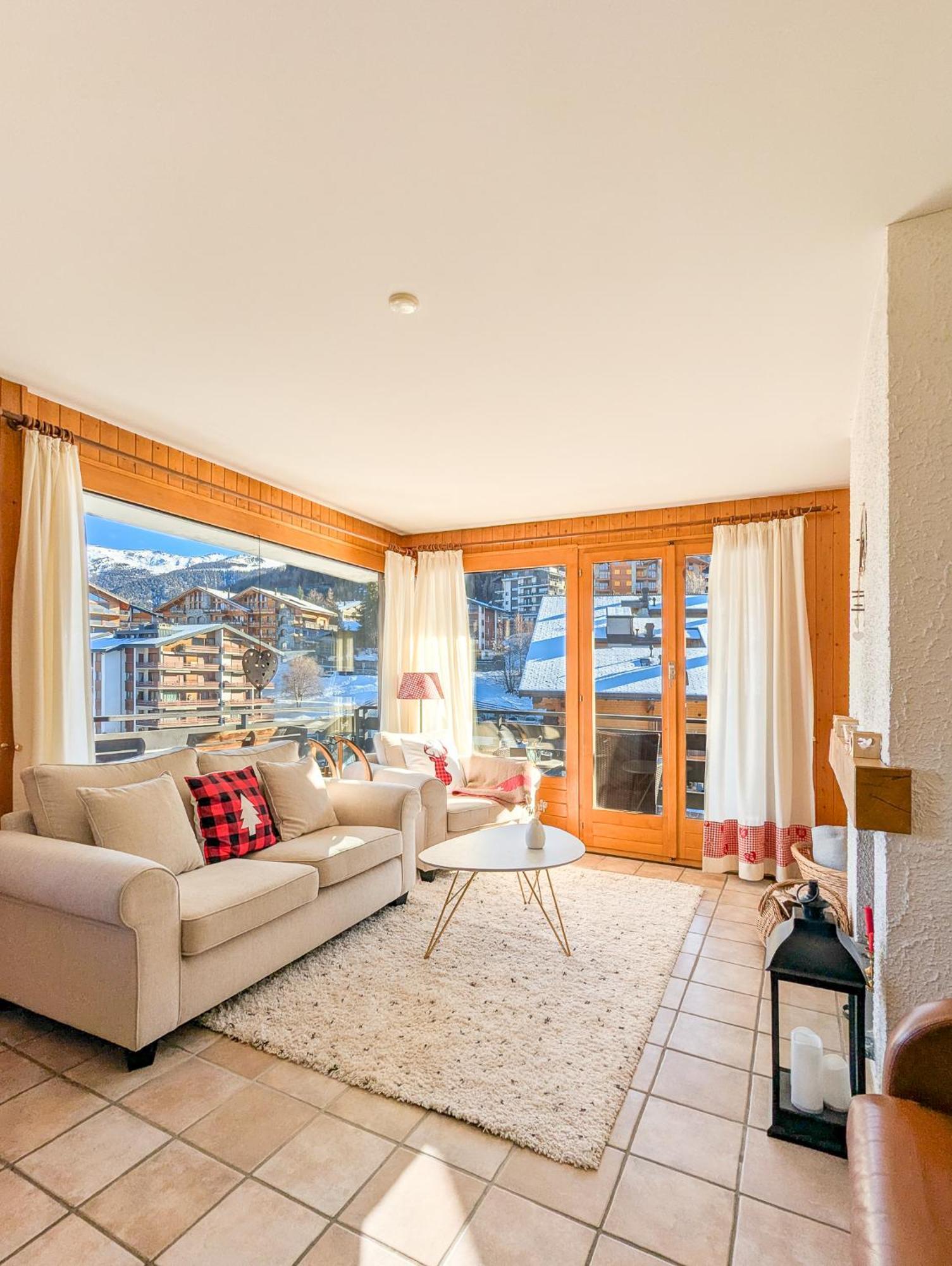 Center Of Nendaz ! Apartment 3 Rooms With Balcony Kültér fotó